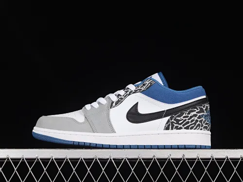 All categories Air Jordan Jordan series basketball shoes Air Jordan 1 Low G version pure original Air Jordan 1 Low "True Blue" AJ1 Joe 1 burst white and blue color low-top basketball shoes DM1199-140